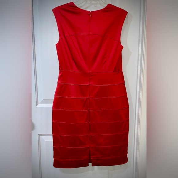 Tahari ASL Scarlet Mini Dress - Picture 3 of 9